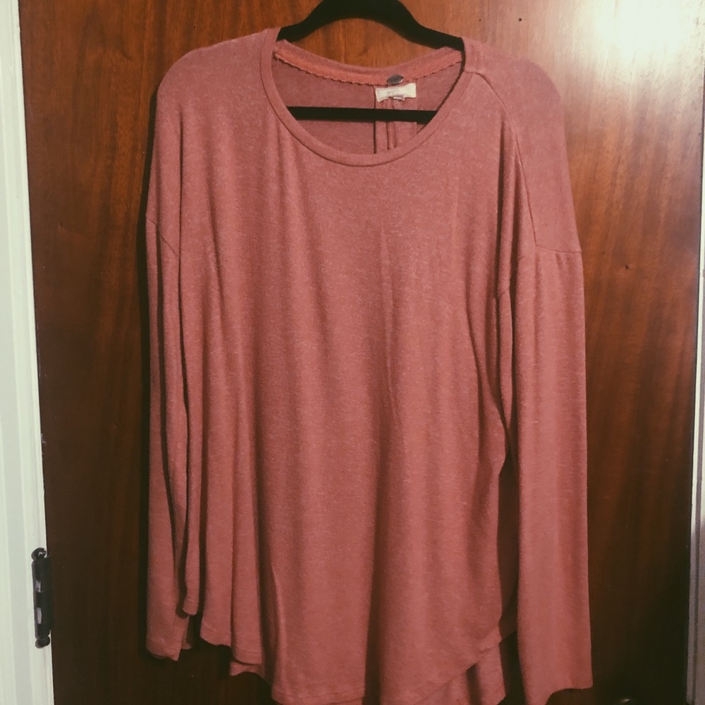 Pink Long Sleeve Shirt